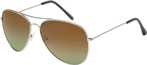 C-Store Direct Wholesale Air Force 8AF106-OCE Large Classic Aviator with Curved Frame and Ocean Lens Unisex Sunglasses [Wholesale] - C-Store Direct Wholesale