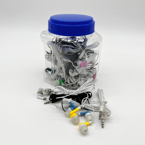 Bulk Earbuds (15pcs Assorted Colors) [Wholesale]